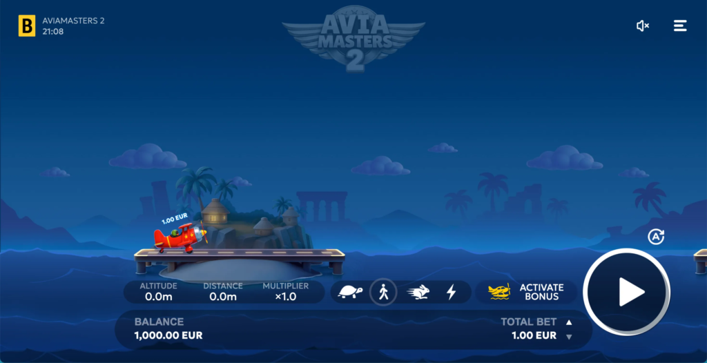 Aviamasters 2 screenshot — flight path
